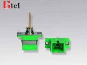 Sc PC ST detector assembly/diode with coaxial package plug and pull type tail fiber type